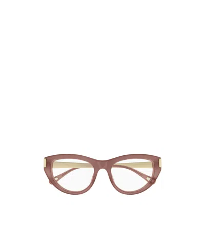 Chloé Eyewear Cat-eye Frame Glasses In Neutral