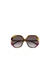 Chloé Eyewear Geometric-frame Sunglasses