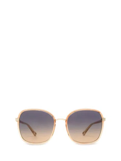Chloé Chloe Womens Orange Ch0031s Square-frame Acetate Sunglasses