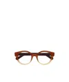 Chloé Eyewear Oval Frame Glasses In Brown