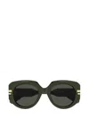 Chloé Full Frame Sunglasses In Green