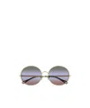Chloé Round-frame Sunglasses In Gray