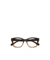 Chloé Eyewear Rectangle-frame Glasses In Brown
