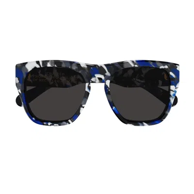 Chloé Eyewear Rectangular Frame Sunglasses In Neutral