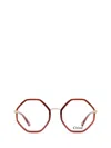 Chloé Ch0132o Red Glasses In Red