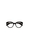 Chloé Eyewear Round Frame Glasses In Black