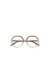 Chloé Eyewear Round-frame Glasses In Red