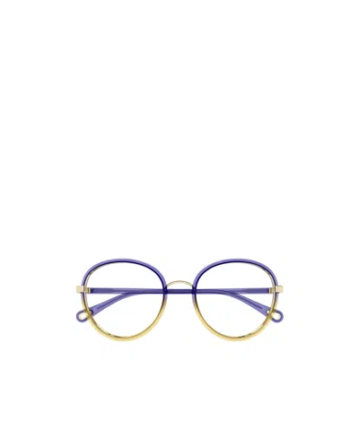 Chloé Eyewear Round Frame Gradient Glasses