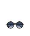 Chloé Round-frame Sunglasses In Blue