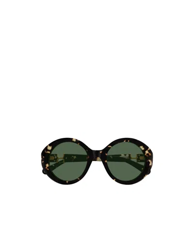 CHLOÉ CHLOÉ EYEWEAR ROUND FRAME SUNGLASSES