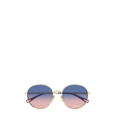 CHLOÉ CHLO EYEWEAR ROUND FRAME SUNGLASSES