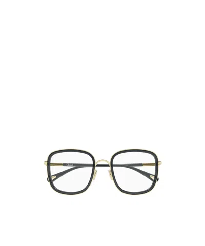 Chloé Eyewear Square Frame Glasses In Brown