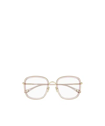 Chloé Eyewear Square Frame Glasses In Green