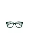 Chloé Eyewear Square-frame Glasses In Green