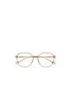Chloé Eyewear Square-frame Glasses In Pink