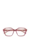 Chloé Eyewear Square Frame Glasses In Pink