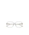 Chloé Eyewear Square Frame Glasses In White