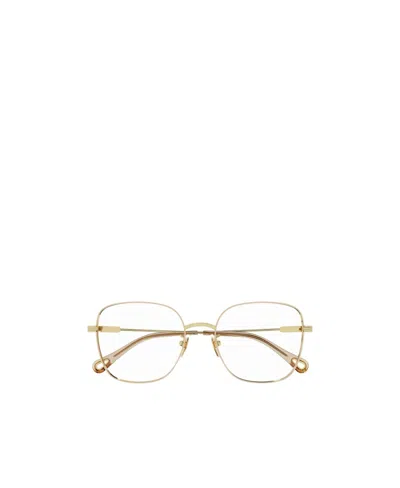 Chloé Eyewear Square-frame Glasses In White
