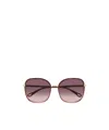 Chloé Eyewear Square Frame Sunglasses In Brown