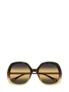 Chloé Eyewear Square-frame Sunglasses In Multi