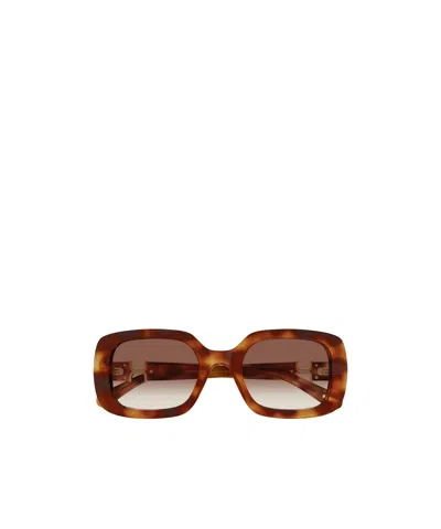 Chloé Eyewear Square Frame Sunglasses In Brown