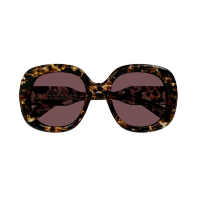 Chloé Eyewear Square Frame Sunglasses In Multi
