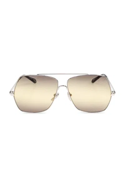 Chloé Navigator Frame Sunglasses In Multi