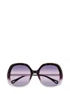 Chloé Eyewear Square-frame Sunglasses In Purple