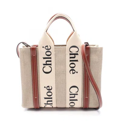 Pre-owned Chloé Fabric Leather Handbag () In Multi