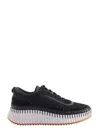 Chloé Nama Low-top Mesh Sneakers With Suede Inserts