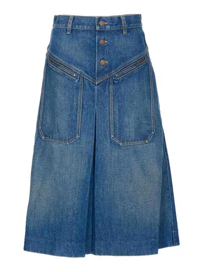CHLOÉ DENIM SKIRT