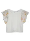 Chloé Fancy Blouse In White