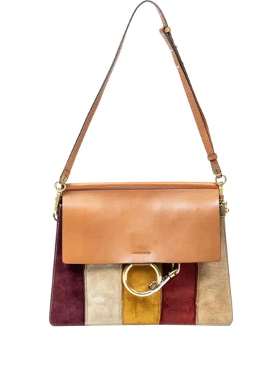 Pre-owned Chloé Faye Shoulder Bag In Brown