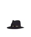 Chloé Fedora Hat In Black