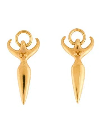 Pre-owned Chloé Femininities Drop Earrings In Multi