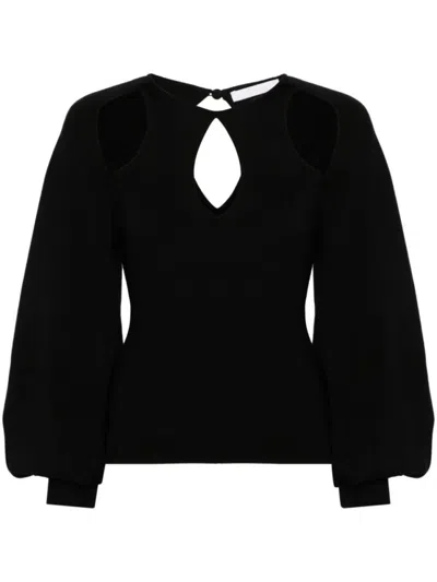 Chloé Fitted Black Top
