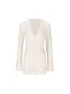 CHLOÉ FITTED KNIT LONG CARDIGAN