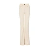 Chloé Fitted Pants In Cotton In White