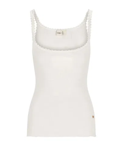 CHLOÉ CHLOÉ FITTED TANK TOP