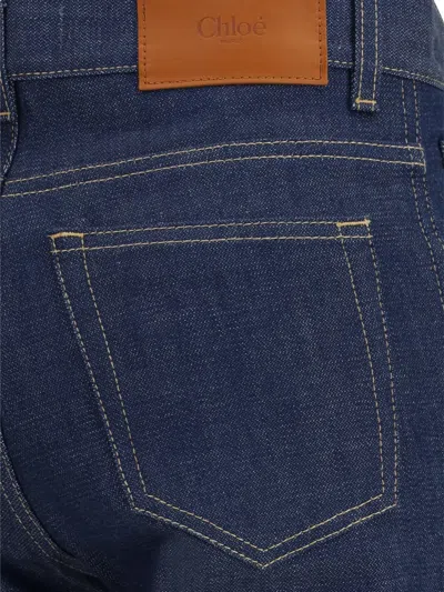 Chloé Five-pocket Jeans In Blue