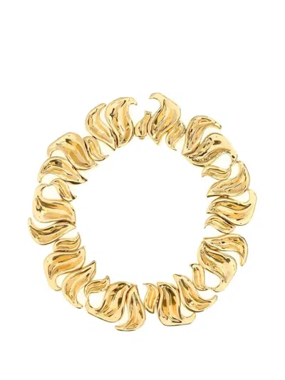 Chloé Flames Necklace In Red