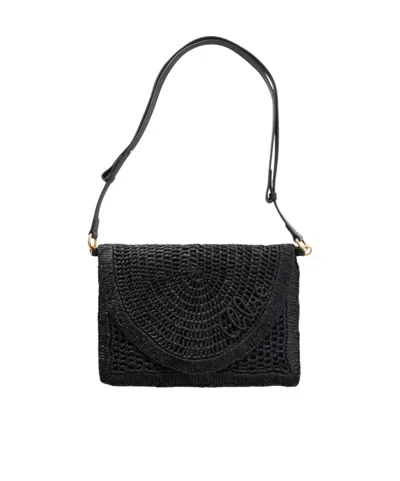 Chloé Flap Shoulder Bag In Black