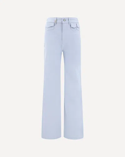 Chloé Women Flare Jeans In Neutral