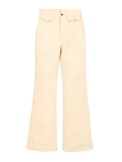 Chloé Flare Jeans In Multi
