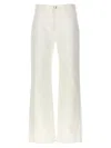 Chloé Flare Leg Jeans In White