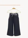 Chloé Flare Pants Blue Size 10 100% Cotton In Blue