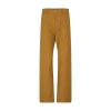 Chloé Flared Cotton Pants In Gold