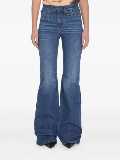 Chloé Straight Denim In Blue