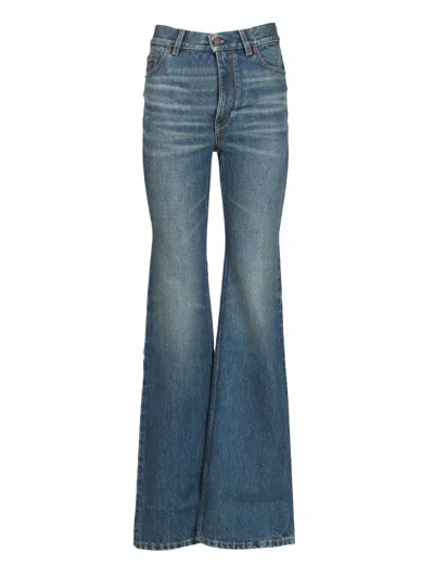 Chloé Flared Jeans Blue