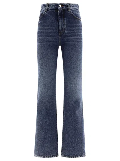 Chloé Flared Jeans In Navy